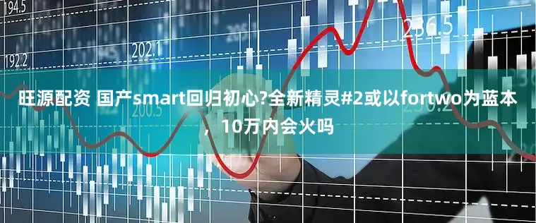 旺源配资 国产smart回归初心?全新精灵#2或以fortwo为蓝本，10万内会火吗
